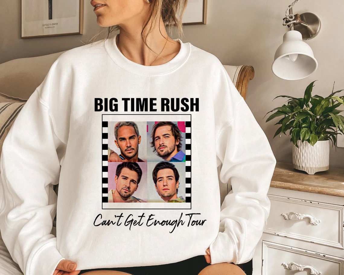Big Time Rush Png, Ablum Cant Get Enough PNG, Big Time Rush Merch Tour