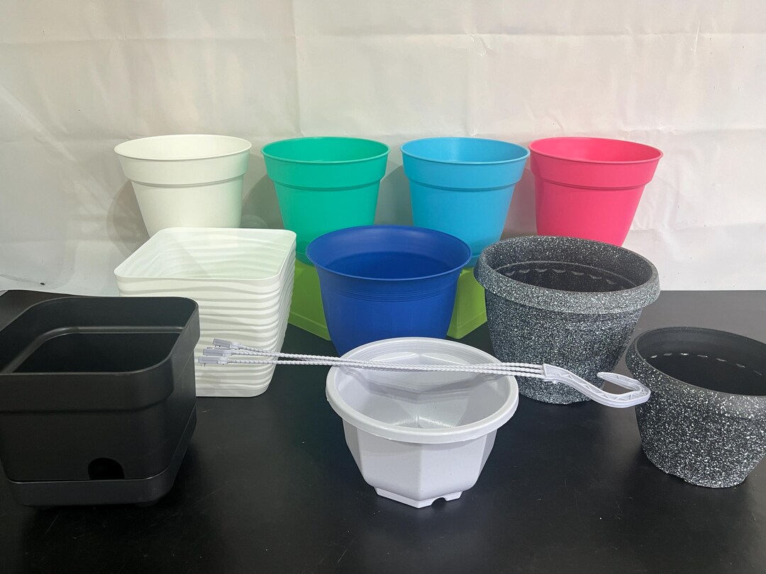 Add a Decorative Plastic Pot - Etsy