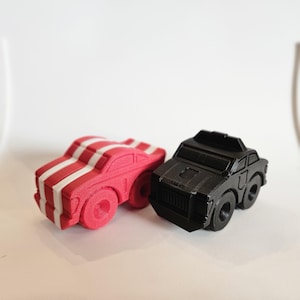 Police Chase Bundle – 3D Printed Toy Set – Police Car and Street Racer