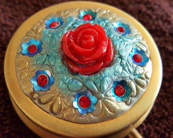 OOAK Beautiful artisan created pill box