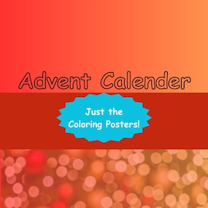 Advent Bible Verse Posters with Daily Prayer & Discussion Points - Christmas Countdown for Families, Homeschool, Sunday School
