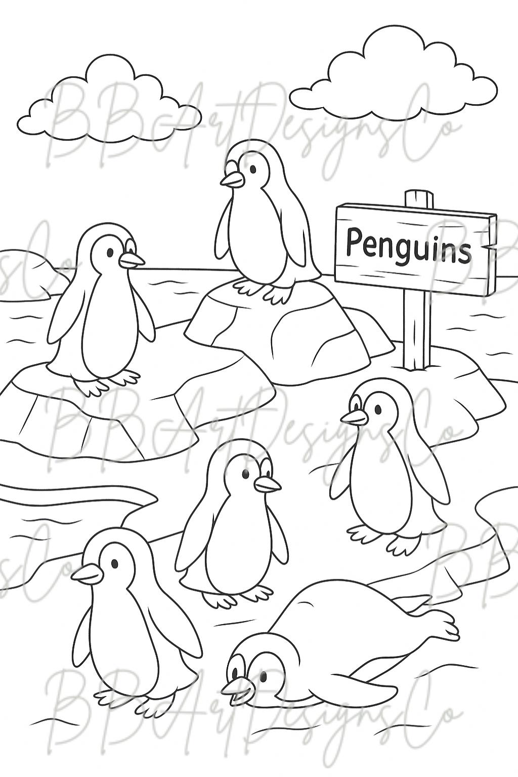 38 Penguin Crafts: Fun and Creative Ideas for the Whole Family 26 Zoo Animals Coloring Pages Printable Kids Activity Pack