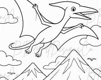 Dinosaur Coloring Pages | Printable Kids Activity Pack
