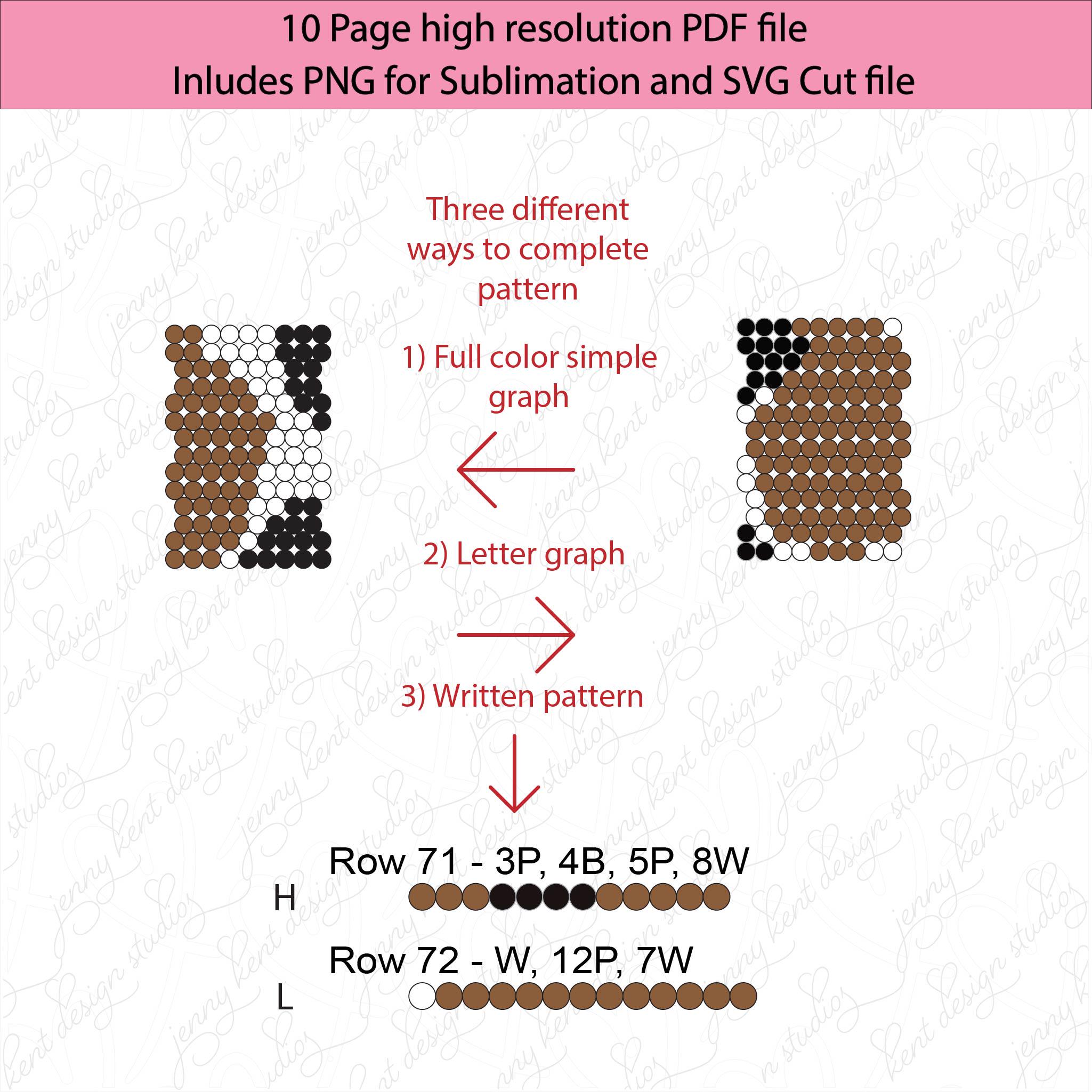 Cow Print Rhinestone Tumbler Pattern: SS10 Bling Template (PDF Download ...