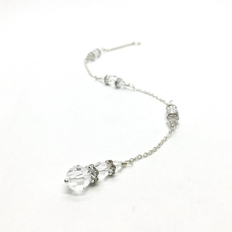 Swarovski Crystal Backdrop Necklace ATTACHMENT | Crystal Bridal ...