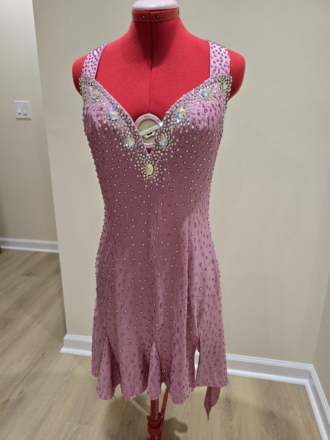 randall designs ballroom dresses DESIGNS BY RANDALL Smooth Black Ballroom Dress Worn Once by Local Professional Dancer