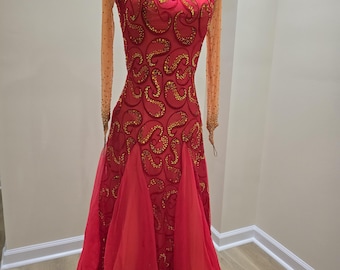 Refurbished Designs by Randall Latin Dress  Ready for the Floor! - Etsy