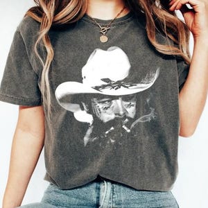 Post Malone Comfort Color T-Shirt, Cowboy Post Shirt, Western Graphic Tee, Concert Shirt, Malone Rap Music Shirt, F1 Trillion Tour Shirt