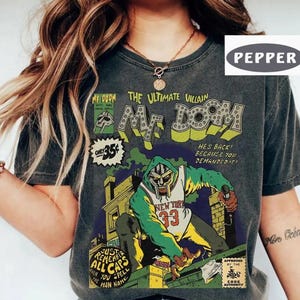 Comfort Colors Madlib Doom All Caps Shirt, Mf Doom Shirt, Mf Doom Hip Hop Shirt, Madvillain Metal Tshirt