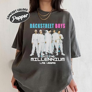 Backstreet Boys Millennium Tour Music Vintage Shirt, Bring Memory Back, Backstreet Boy Band, BSB Rock Shirt, Vintage Pop Shirt