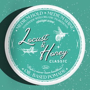 Organic Pomade for Men: Medium Hold, Natural Hair Styling