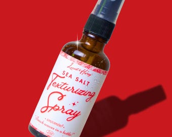 Organic Sea Salt Spray: Beach Waves & Curl Enhancer