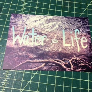 Water Is Life postcard