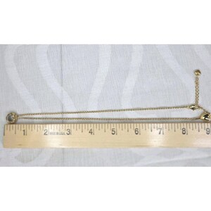 Brighton Gold Plated Scroll Pendant Necklace Adjustable Heart Charm Signed image 7