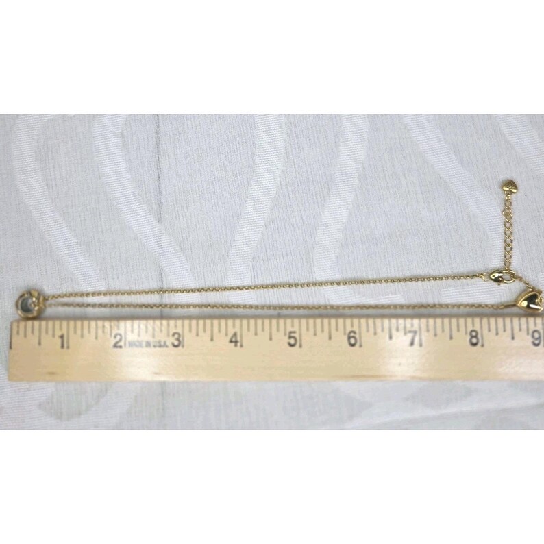 Brighton Gold Plated Scroll Pendant Necklace Adjustable Heart Charm Signed image 7