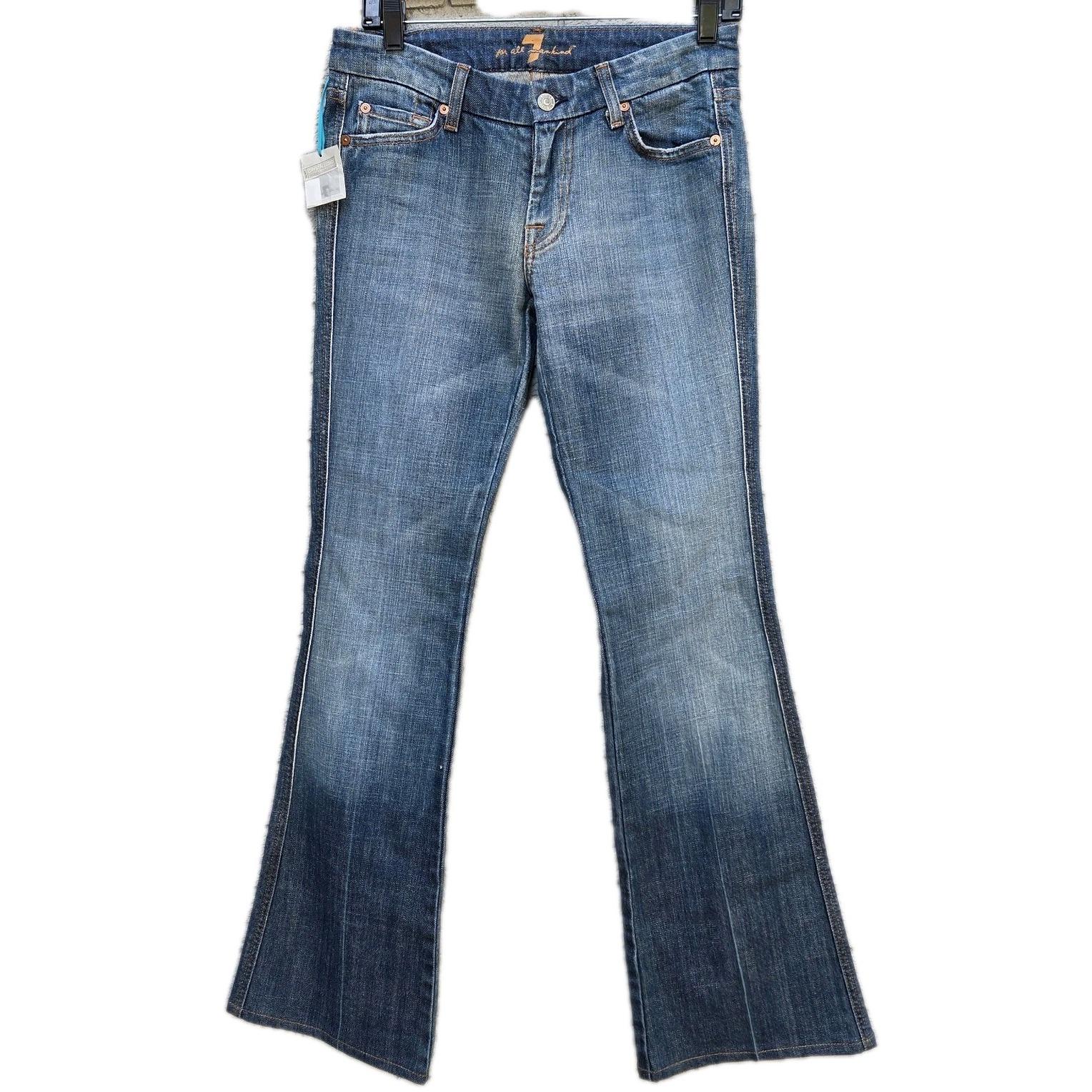 Jean Fille 7 For All Mankind The Skinny - Taille 8, Denim Bleu, Neuf Avec étiquettes (NWT)