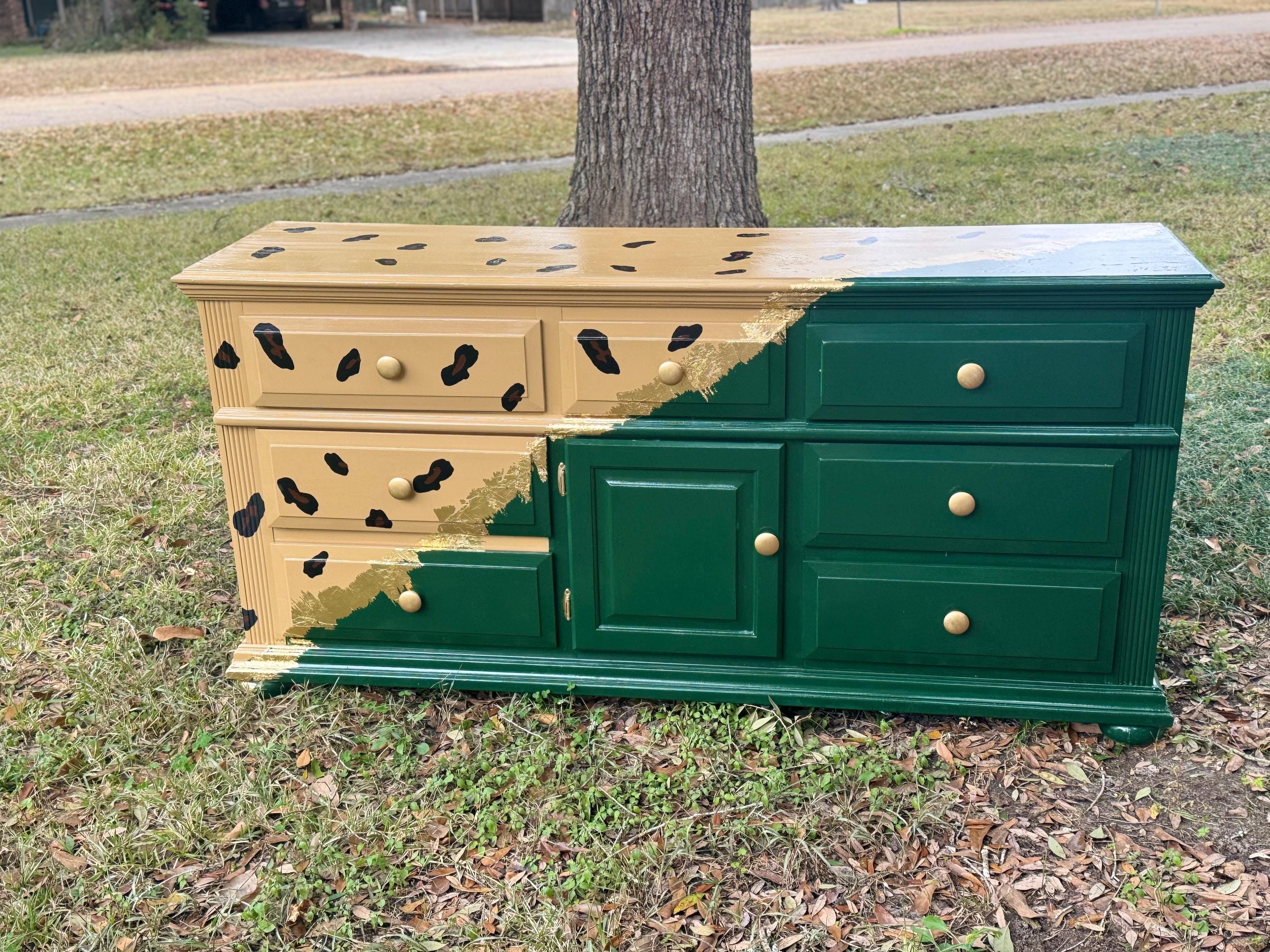 hunter green dresser Manhattan Comfort Dumbo 3 Drawer Dresser