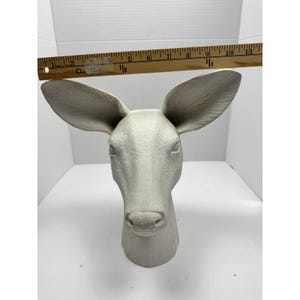 Anthropologie Anthropomorphic Cholet Dual Ceramic Flower Vase Doe Deer image 11