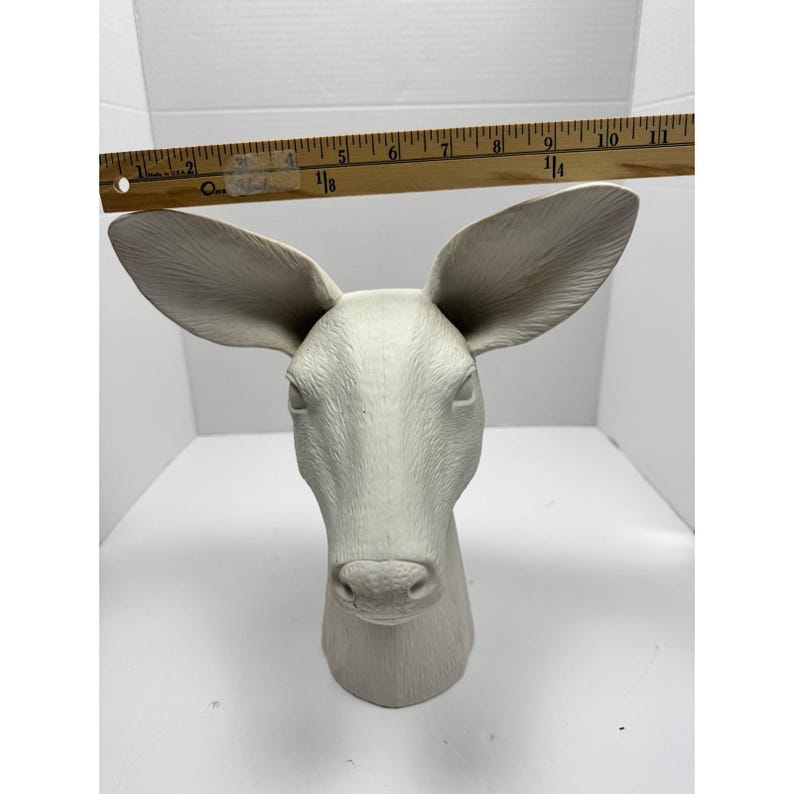 Anthropologie Anthropomorphic Cholet Dual Ceramic Flower Vase Doe Deer image 11