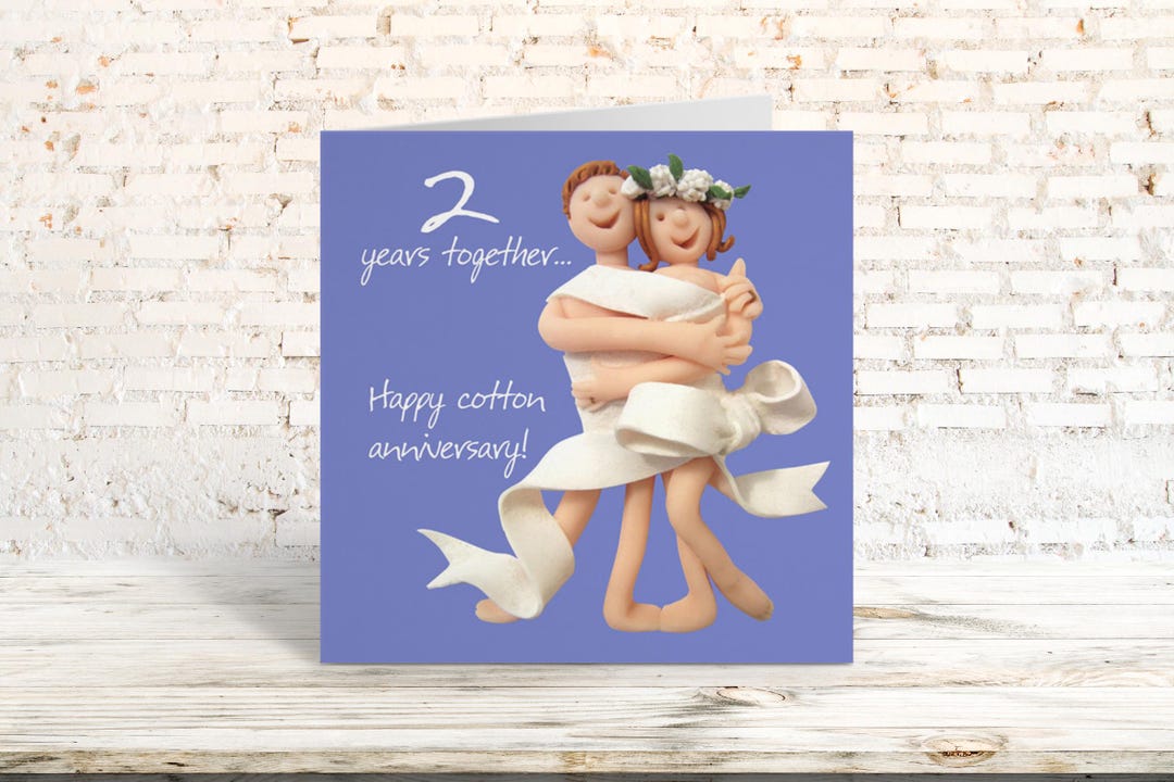 Holy Mackerel 11th (steel) Wedding Anniversary Card Designed By Erica
