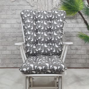 Cushion For Rocking Chair / Rocker Cushion / Porch Chair Cushion / Glider Chair Cushion / Rattan Chair Cushions / Rocking Chair Pillow