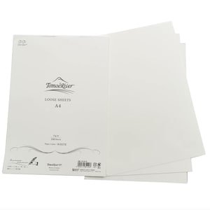 May include: A pack of 100 loose sheets of A4 white paper from Tomoe River. The paper is made in Japan and is known for its smooth surface and excellent ink absorption.