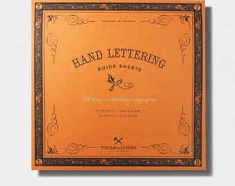 Tools to Liveby Kalligrafie Oefenboek - Chancery Script