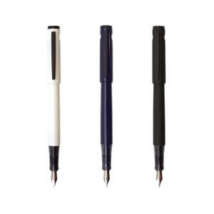 Pilot Lightive Füllhalter Active Navy, Matte Black, White - Feine und mittlere Federstärken + Schwarze Patrone