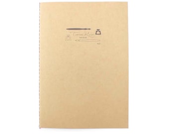 Tomoe River Notebook A5 – Blanco – 52 g/m2 – Waterbestendig papier – Japans schrijfblok