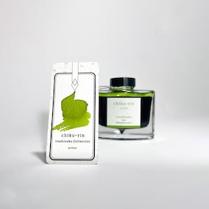 Pilot iroshizuku chiku-rin Spring Green vulpeninkt - 15 ml, 50 ml en 4 ml inktmonsterflesje
