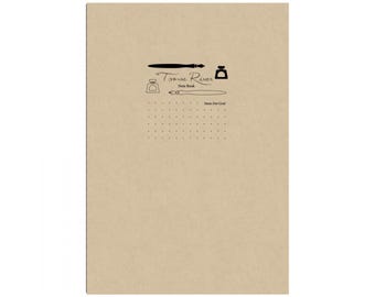 Tomoe River Notebook A5 – Puntraster – 52 g/m2 – Geschikt voor vulpen – Japans schrijfpapier