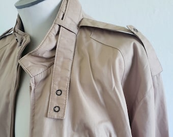 Vintage 80s tan Members Only Jacket 40 M L