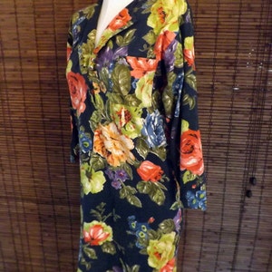 Vintage Rose Daydream Button Up Dress