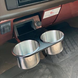 Porte-gobelet Squarebody Chevy Truck 73-87 série C/K, accessoire noir pour Silverado Blazer GMC