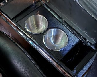 Chevrolet Camaro-bekerhouder uit 1967 - extra groot roestvrijstalen bekerinzetstuk voor Muscle Cars