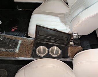1967-1969 Pontiac Firebird Custom Dual Cup Holder Console Accessory for Classic Muscle Car