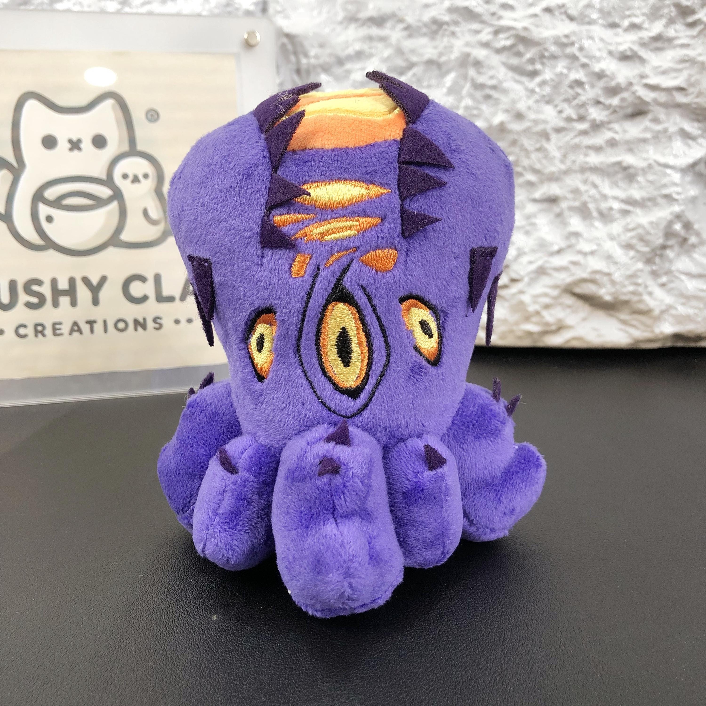 Mini Lovecraft Tentacle Monster Plush Cute Cthulhu Style Creature