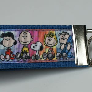 Peanuts Keychain Wristlet/Keyfob Available in two sizes image 4