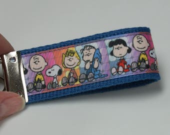Peanuts Keychain Wristlet/Keyfob - Available in two sizes