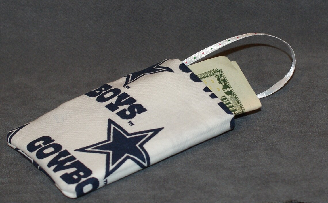 Dallas Cowboys Gift Card Holder GCO14 - Etsy