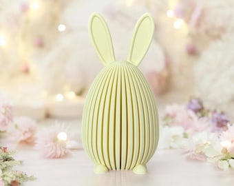 Decoración de estante de conejito de Pascua con etiqueta de nombre personalizada, linda decoración de conejito para la decoración del hogar de Pascua, idea de regalo de conejito personalizado, conejito de habitación infantil