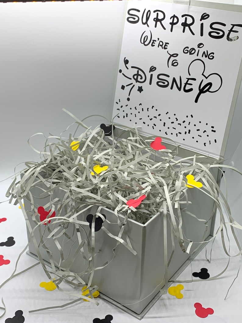 Disney Surprise Trip Gift Box Etsy