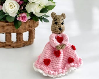 Crochet PATTERN teddy bear, Amigurumi tutorial PDF in English, amigurumi, teddy bear, crochet teddy bear, crochet teddy bear pattern