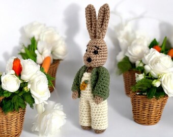 Crochet PATTERN Bunny, Amigurumi tutorial PDF in English, PDF Bunny crochet pattern, rabbit pattern, Bunny amigurumi, easter crochet pattern