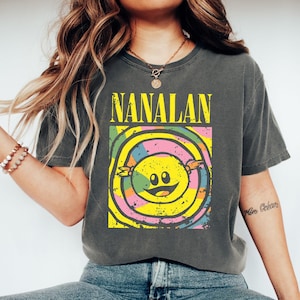 Vintage Nanalan Meme Trending Tshirt, Cartoon Clothing, Retro Peepo Shirt, Who's That Wonderful Girl, Mona Nanalan Could She Be Any Cuter?