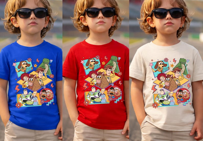 Disney Toy Story T-Shirt, Woody Buzz Lightyear Rex Tee, Kids Disney World Shirt, Disney Pixar Fest, WDW Disneyland Family Vacation Trip image 2