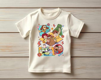 Disney Toy Story T-Shirt, Woody Buzz Lightyear Rex Tee, Kids Disney World Shirt, Disney Pixar Fest, WDW Disneyland Family Vacation Trip