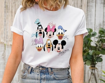 Mickey and Friends Shirt: Disneyworld Family Tee