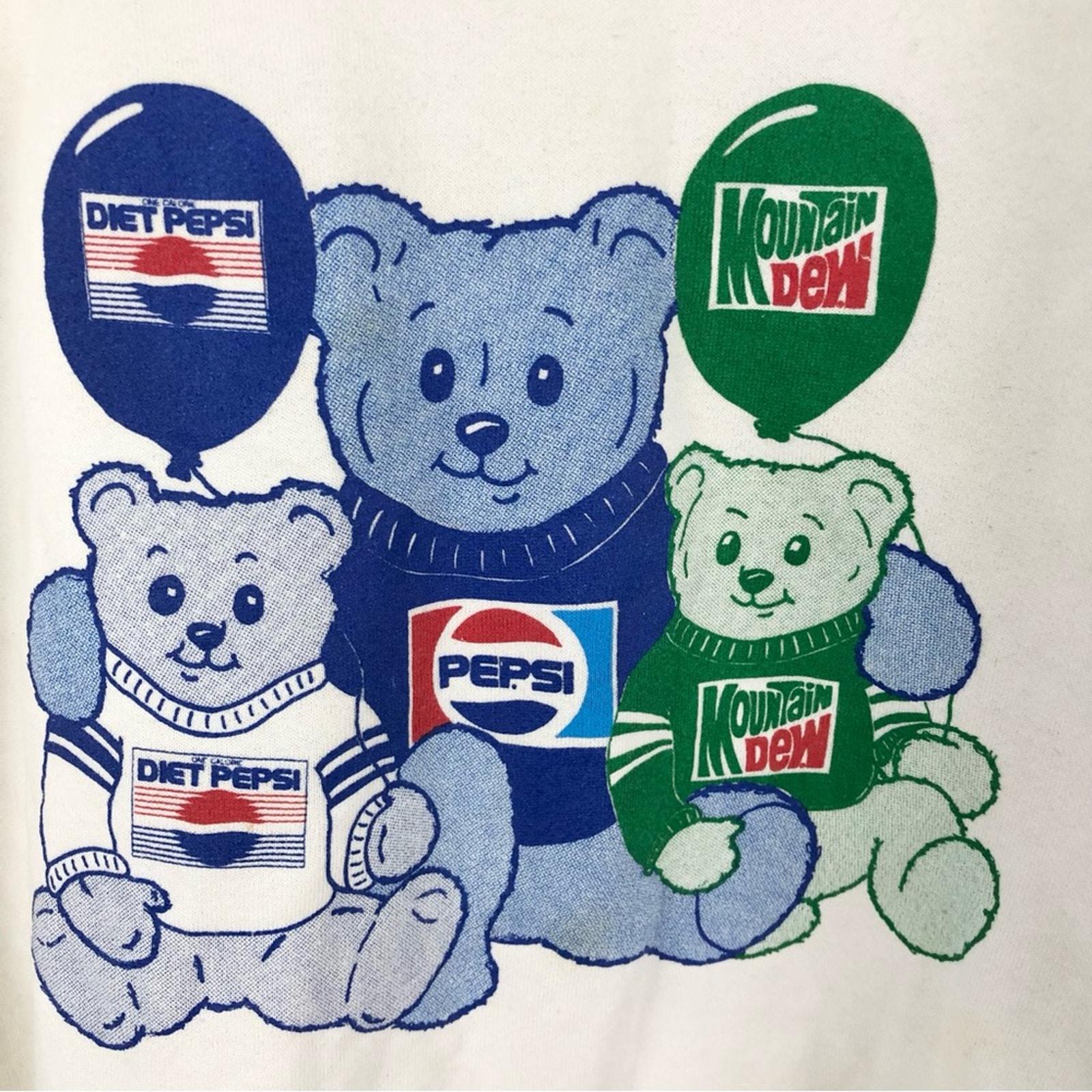 Vintage Pepsi Bear Crewneck Sweatshirt - Etsy