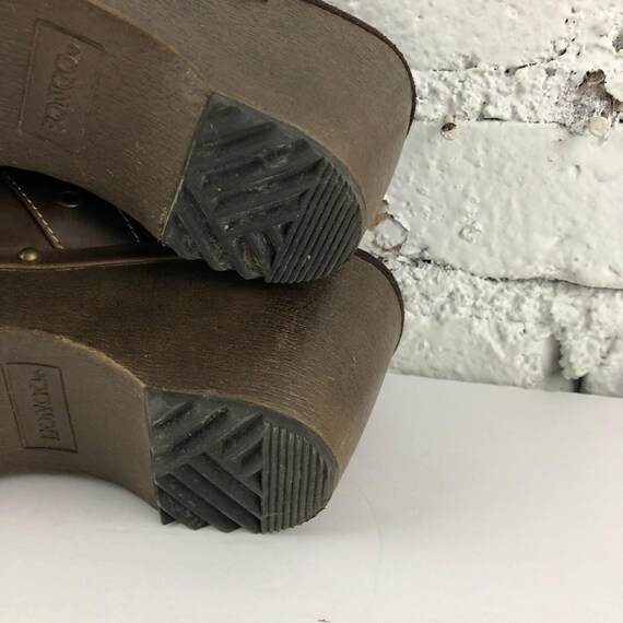 Bongo Platform Buckle Mules - image 5